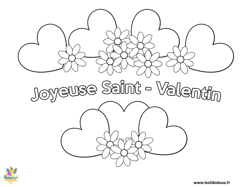 Les Tibidous Site Pour Enfants Joyeuse Saint Valentin Fete De L Amour Et De L Amitie Saint Valentin