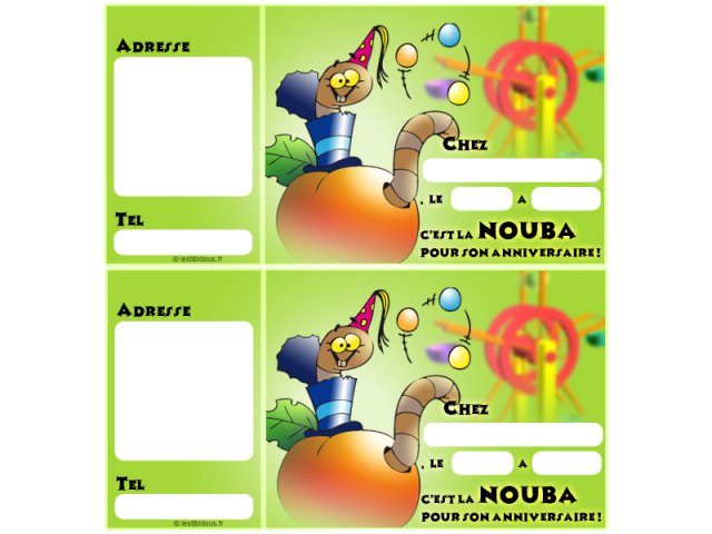 Anniversaire cirque