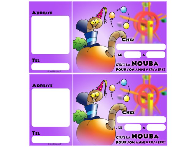 Anniversaire cirque