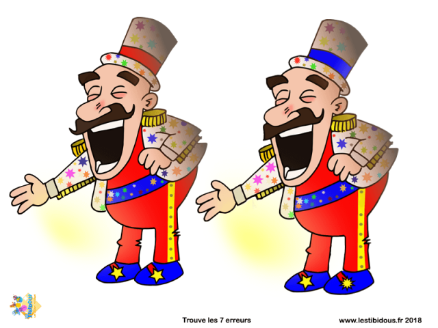 Coloriage sur le thème du cirque