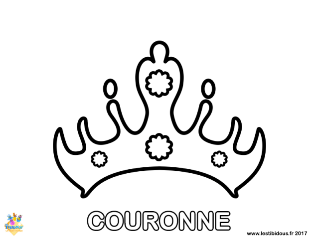 coloriage roi, reine, prince