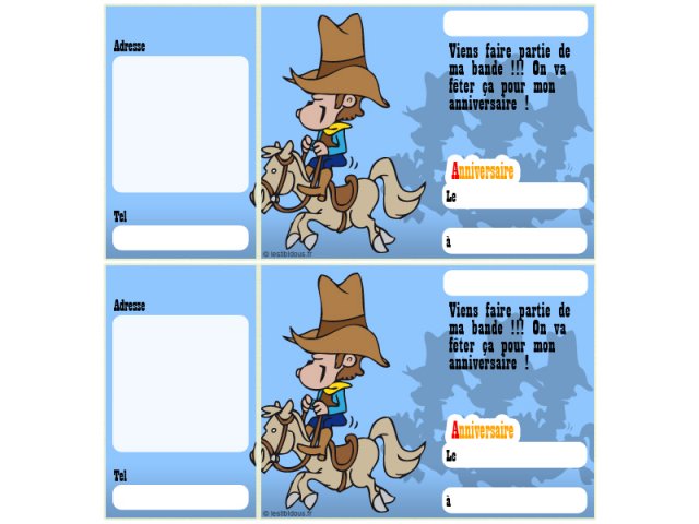 Anniversaire western