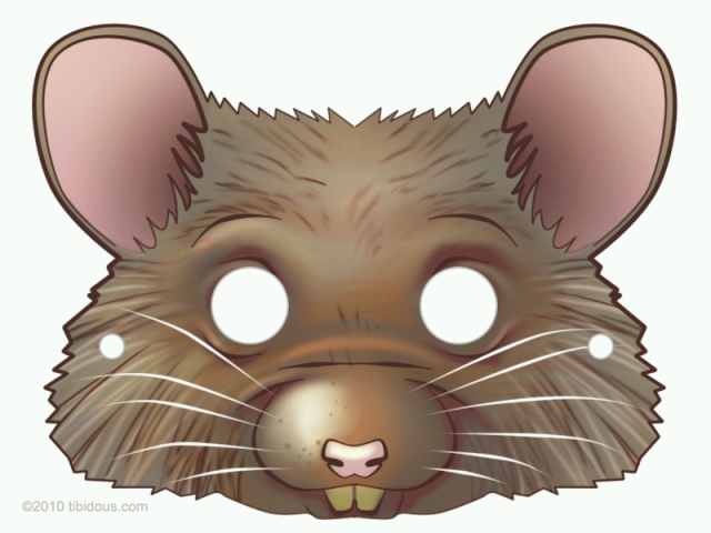 masque de souris