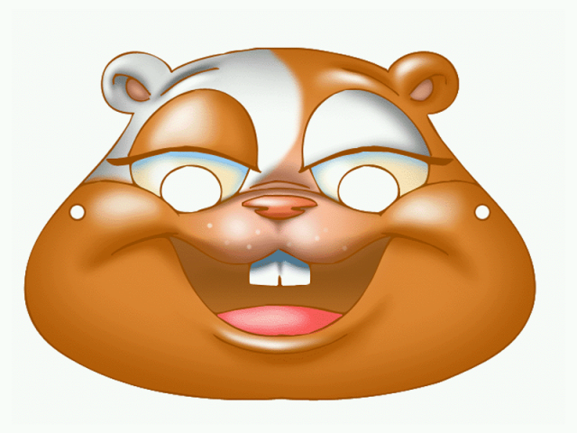 masque de marmotte