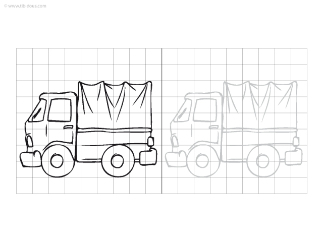Moyenne Section : copie d'un camion