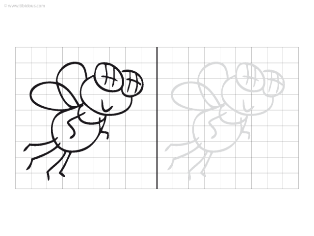 Moyenne Section : copie abeille 