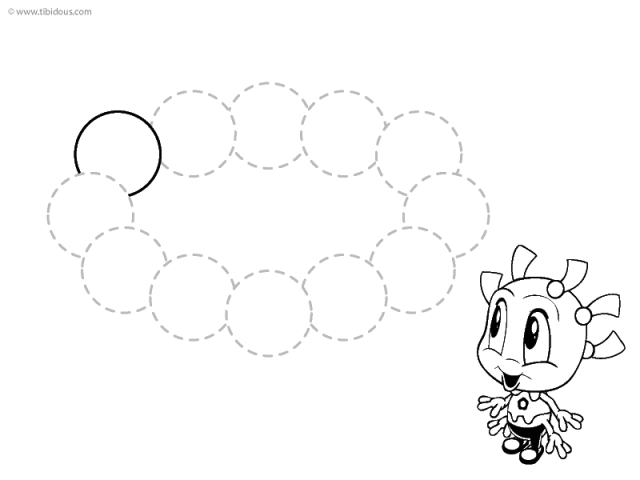 Moyenne Section : tracés cercles