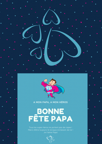 Carte fête des pères 2019