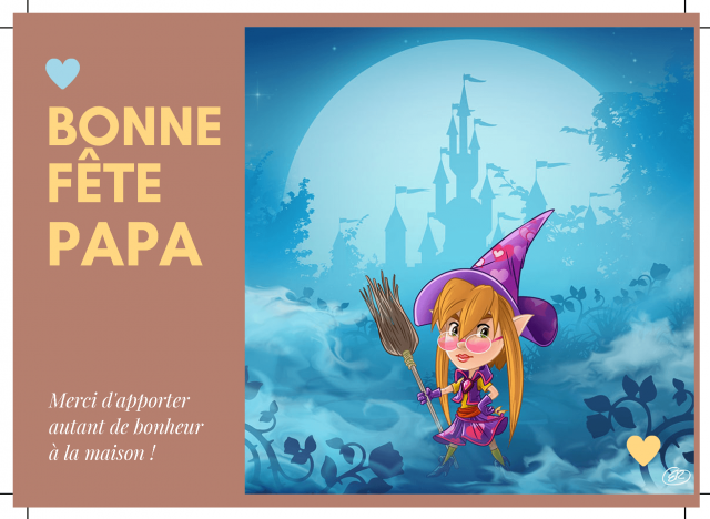 Carte fête des pères 2019