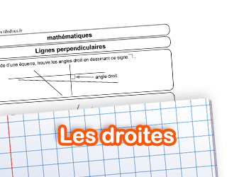 Les droites 